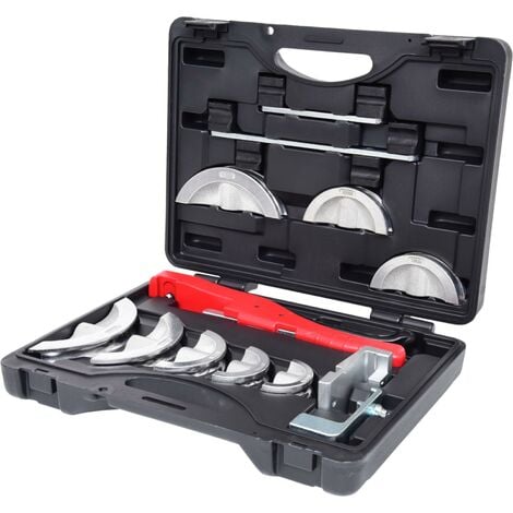 Serie di curvatubi a cricco manovrabili c.una sola mano 10-22mm,13 pz
