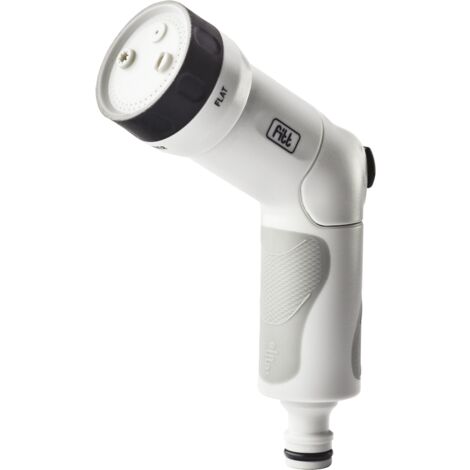FITT IKON 10 m, Tubo Acqua da Giardino per Irrigazione, Estensibile, Compatto, Leggero e Pronto all'uso, con Pistola Multigetto, Blu