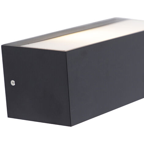 QAZQA Appliques houks - Moderno - Plastico - Nero - Allungato Max. 1 x Watt