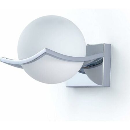 Applique da parete a LED, lampada da parete a sfera di vetro, faretti da parete per interni-illuminazione moderna da parete per corridoio camera da letto cucina scala