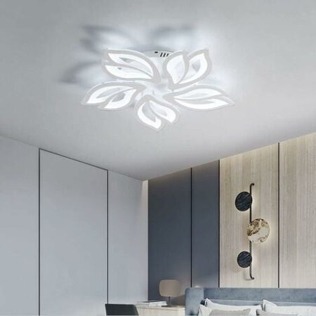 Plafoniera a LED, Lampadari a Led Moderni 75W 6000LM 6500K per Soggiorno, Corridoio, Sala da pranzo, Cucina [Classe di efficienza energetica A+++]