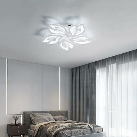 Plafoniera a LED, Lampadari a Led Moderni 75W 6000LM 6500K per Soggiorno, Corridoio, Sala da pranzo, Cucina [Classe di efficienza energetica A+++]