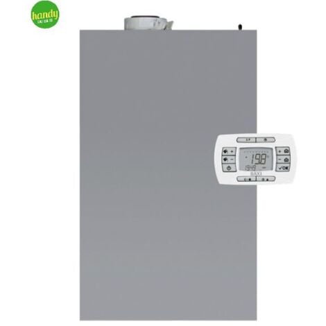 Caldaia Baxi Luna Air 24 a condensazione da esterno o incasso con kit fumi coassiale  A7736261