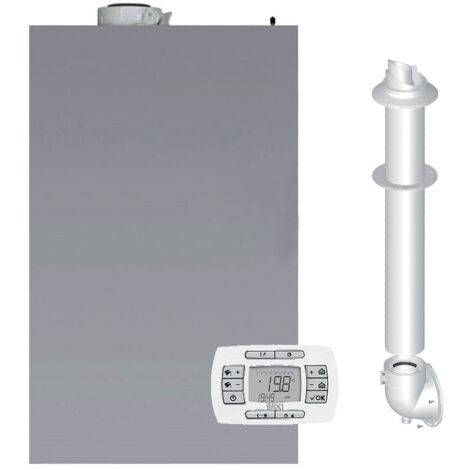Caldaia Baxi Luna Air 24 a condensazione da esterno o incasso con kit fumi coassiale  A7736261