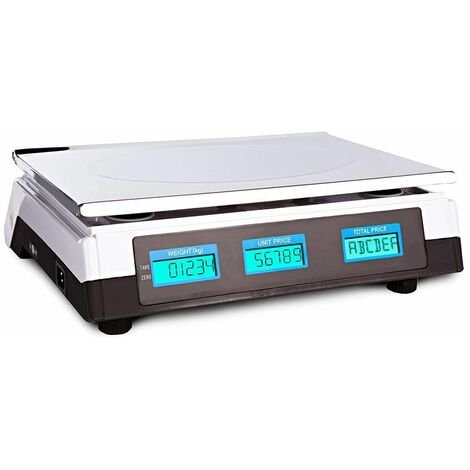 Bilancia Elettronica Professionale Digitale Da Banco Portata 40KG Display LCD