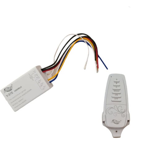 INTERRUTTORE WIRELESS CENTRALINA LUCI ACCENSIONE SENZA FILI 3 CANALI YI7E CASA