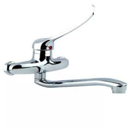 RUBINETTO MISCELATORE CROMATO CASA VASCA LAVABO LAVANDINO KIT MONTAGGIO 5033