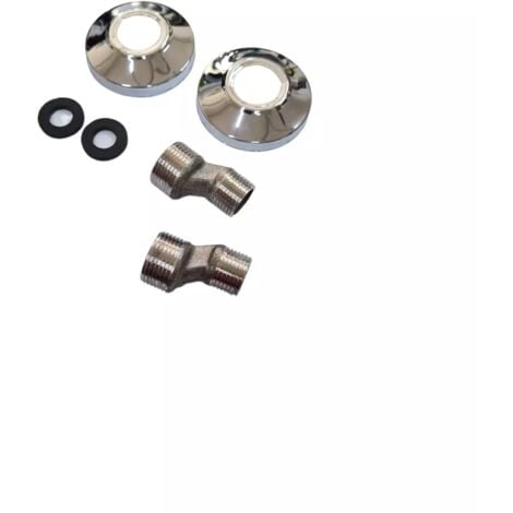 RUBINETTO MISCELATORE CROMATO CASA VASCA LAVABO LAVANDINO KIT MONTAGGIO 5033