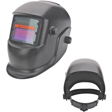 VISIERA PER SALDATURA CASCO PER FABBRO PROTEZIONE A CRISTALLI LIQUIDI LAVORO
