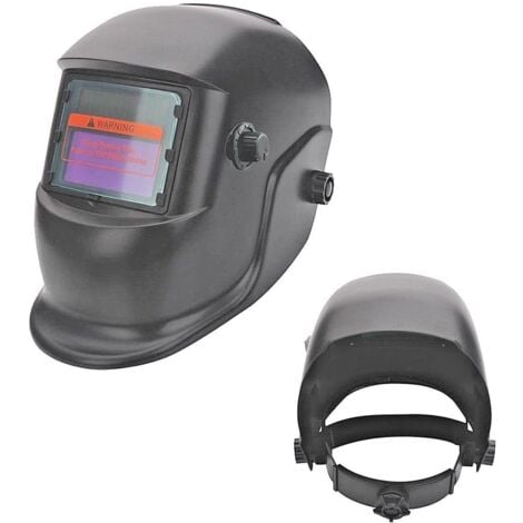 VISIERA PER SALDATURA CASCO PER FABBRO PROTEZIONE A CRISTALLI LIQUIDI LAVORO