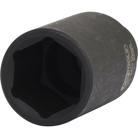 1/2" Bussola esagonale p.avvitatori ad impulsi,lunga,30mm