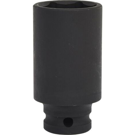 1/2" Bussola esagonale p.avvitatori ad impulsi,lunga,30mm
