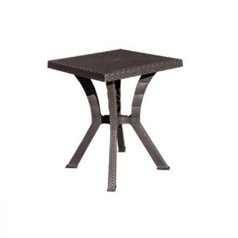 TAVOLO RIGOLETTO ELITE 60X60XH70CM ANTRACITE