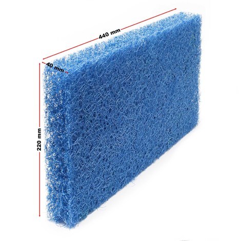 Pezzo di ricambio per biofiltro per laghetti Sunsun CBF-350B Tappetino giapponese filtrante