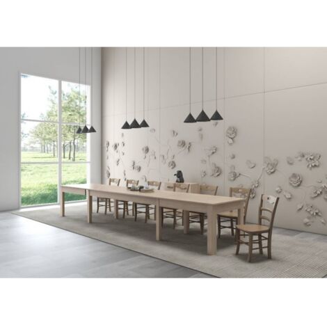 Tavolo allungabile olmo 160 x 90 cm - Corniolo