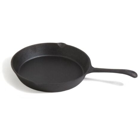 Barbecue Padella in ghisa naturale da 26 cm