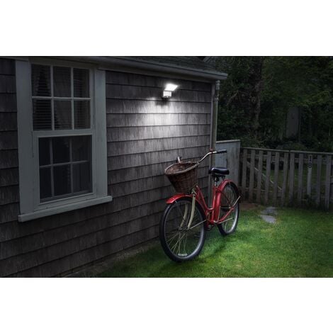 LEDVANCE Lampada da esterno LED a parete con alimentatore a batteria, Battery LED Spotlight Single / 4 W, 6 V, Bianco freddo, 4000 K, Materiale: Acrylnitril-Butadien-Styrol-Copolymer (ABS), IP54