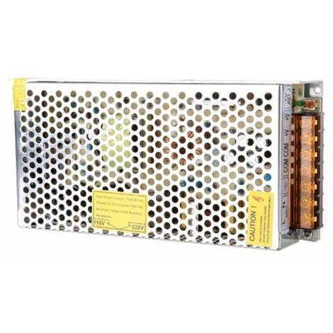 Alimentatore Stabilizzato 12v 10A 220v Trasformatore Switch Trimmer