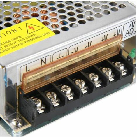 Alimentatore Stabilizzato 12v 10A 220v Trasformatore Switch Trimmer