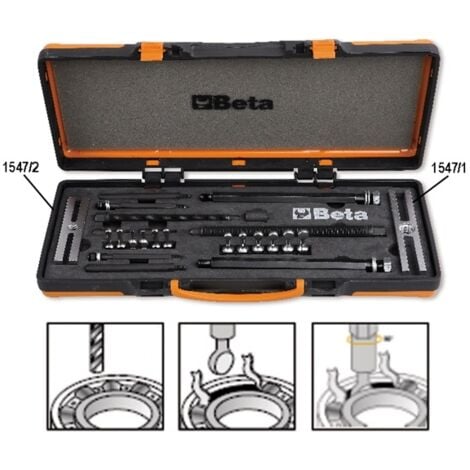 Beta 1547/C6 Assortimento estrattori cuscinetti