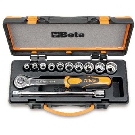 Set chiavi a bussola e accessori 1/2 beta 920as/c10 - 12