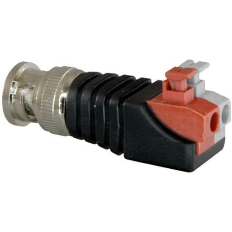CONNETTORE BNC MASCHIO DI FACILE COLL.  USCITA +/DA 2 TERM.