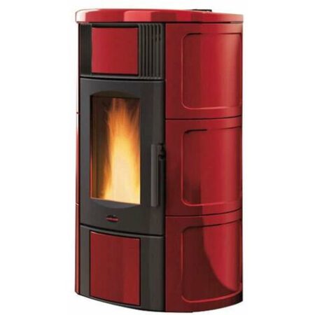 Termostufa a Pellet Iside 2.0 Bordeaux Extraflame