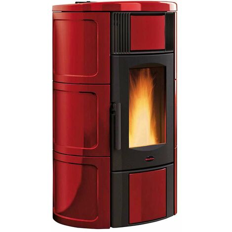 Termostufa a Pellet Iside 2.0 Bordeaux Extraflame