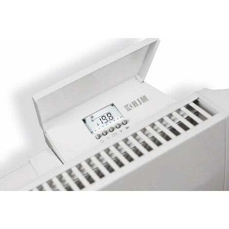 Radiatore elettrico con inerzia in ghisa 1500 W HJM Spring orizzontale bianco HJM