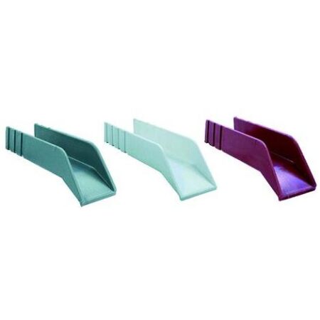 Gocciolatoio Per Terrazzi  Cm 6 X 23 Bianco  In Polipropilene Antiurto.