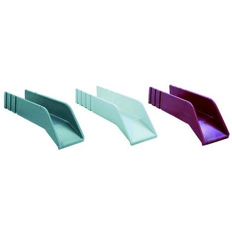 Gocciolatoio Per Terrazzi  Cm 6 X 23 Bianco  In Polipropilene Antiurto.