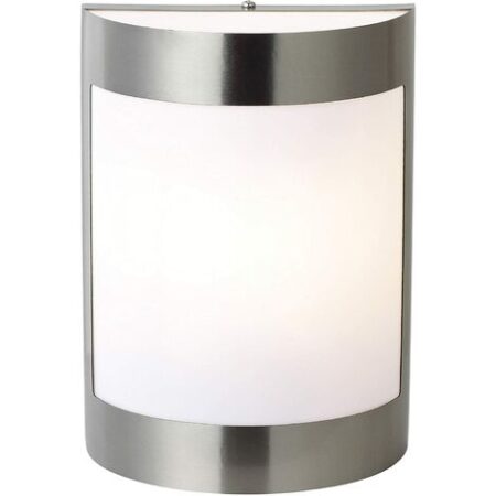 APPLIQUE MODELLO 1130-1 COLORE ACCIAIO cm 9,5x16,1x26h