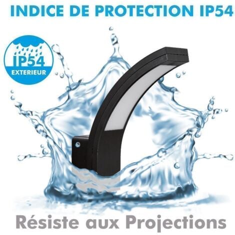 Applique LED da esterno CADIZ 15W Eq 90W IP54  Température de Couleur: Bianco caldo 3000K