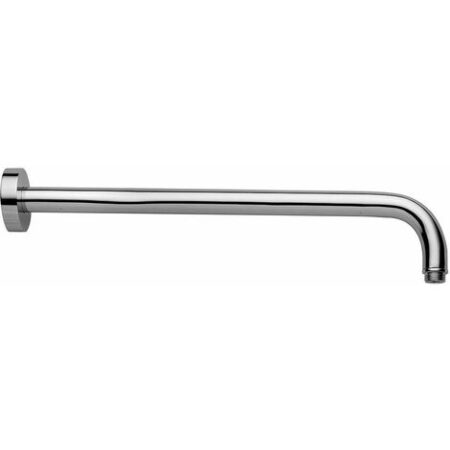 Braccio per soffione doccia 400mm colore acciaio spazzolato Paffoni ZSOF034ST  Steel Looking