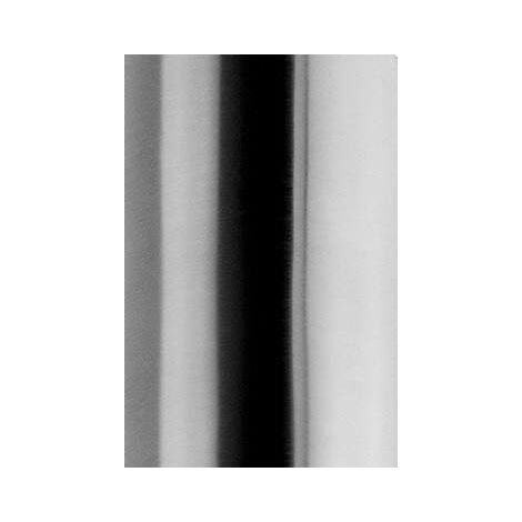 Braccio per soffione doccia 400mm colore acciaio spazzolato Paffoni ZSOF034ST  Steel Looking
