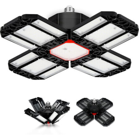 Hengda 200W LED illuminazione per sala luce per sala luce per officina orientabile a 360° luce per garage luce per sala espositiva