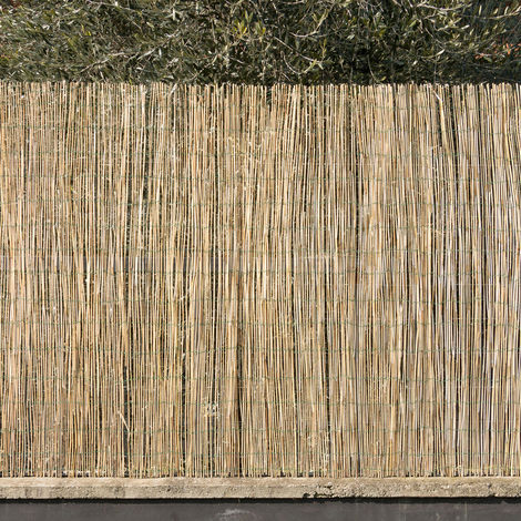 STI Arella canniccio stuoia cannette rilegate ombra recinzione esterno 100x500cm