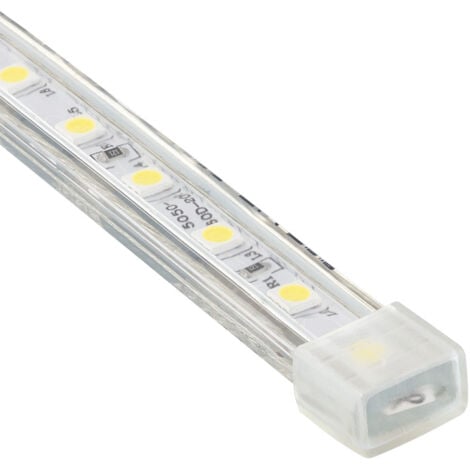 Tappo Terminale Striscia LED 220V AC Taglio 25cm/100cm