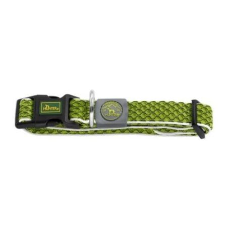 Hunter vario basic yarn - m -l- collare per cani, lime