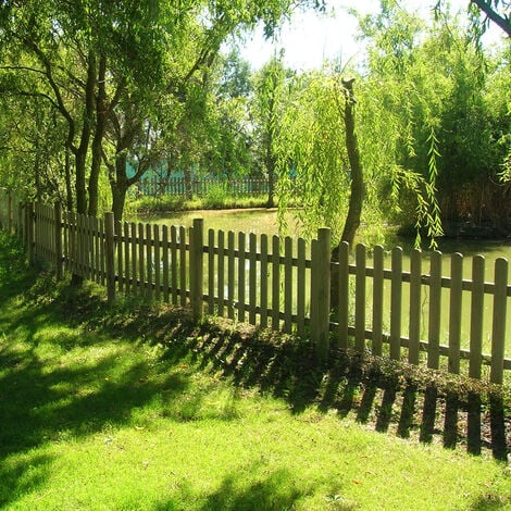 Onlywood Steccato in Legno NICE TAVOLETTA impregnato cm 180 x 100 h.