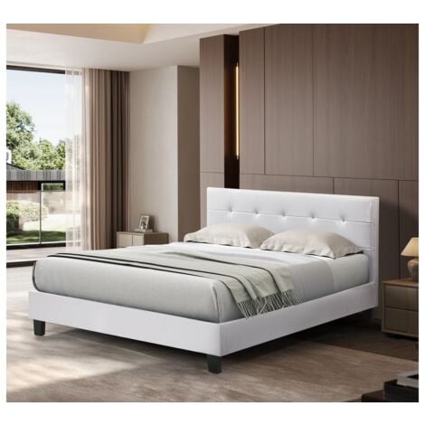 Letto JULIA Bianco - 160 x 200 cm