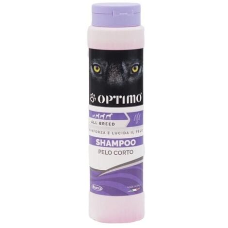 SHAMPOO OPTIMO DOG IN FORMATO DA 250 ML PER CANI A PELO CORTO