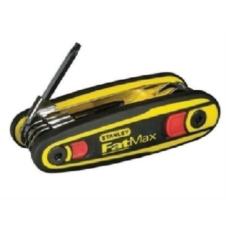 Stanley set 8 chiavi brugola 3 posizioni 097552