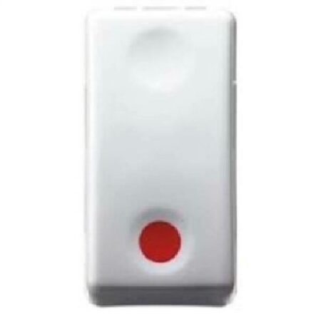 Gewiss pulsante unipolare 1p nc 10a arresto gw20523