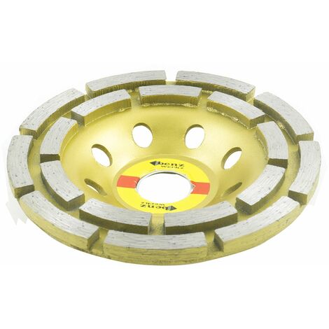 Disco Diamantato 115mm Marmo Cemento Pietra Smerigliatrice Flex Segmenti 11,5cm