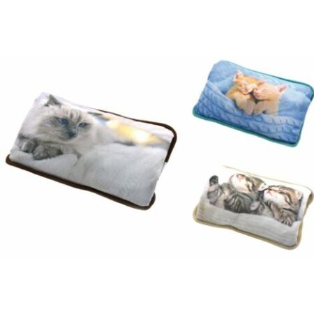 Borsa Acqua Calda in 3 Colorazioni M.22-16 Motivo Gattini - Coveri