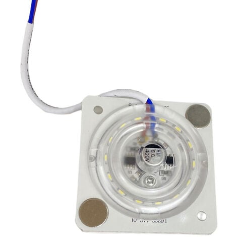 Modulo led sottopensile 220V 14 led smd piastra con base calamitata 4000k pannello di ricambio per plafoniera neon
