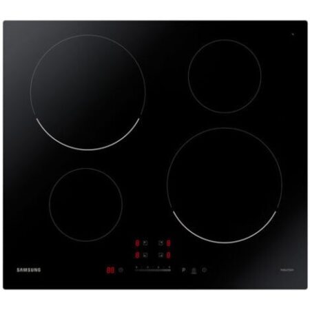 Samsung NZ64T3707AK Nero Da incasso 60 cm Piano cottura a induzione 4 Fornello(i)