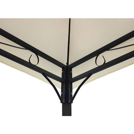 GREX - gazebo da giardino in acciaio 3 x 4 m