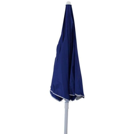 ombrellone da spiaggia nylon protezione uv tondo 1,80 m / palo da 32 mm colore casuale